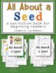 All About a Seed a non-fiction book for beginning readers by Lisa Rombach