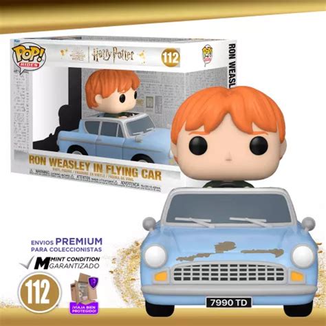 Funko Pop Ron Auto Volador Harry Potter Rides Original Funko Pop