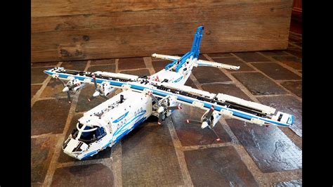 Lego Technic 42025 Cargo Plane Double Build Youtube