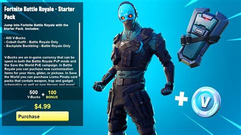 The New Cobalt Starter Pack In Fortnite Youtube