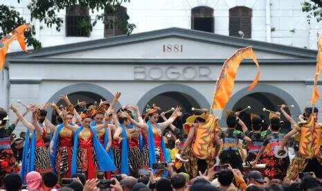 In Picture Helaran Seni Budaya Perigati Hari Jadi Kota Bogor News