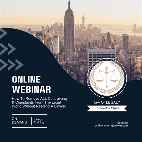 Law Or Legal Online Masterclass