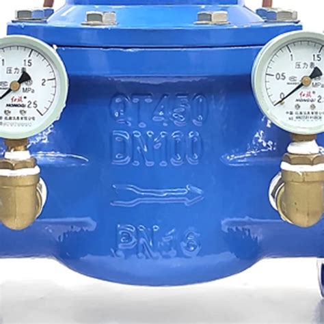 Ductile Iron Flange Differential Pressure Bypass Balancing Valve Water Control Valve Valve And