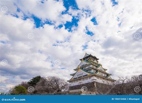 The Beautiful Osaka Castle in Winter of Osaka,japan Stock Photo - Image of medieval, asia: 100414466