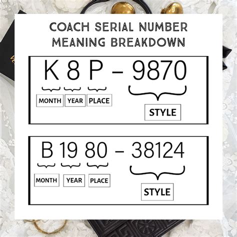 How To Verify Coach Bag Serial Number A Comprehensive Guide Coach 1