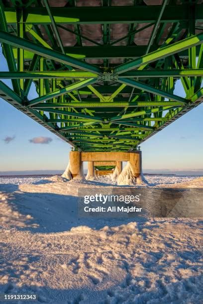 37 Mackinac Bridge In Winter Stock Photos, High-Res Pictures, and ...