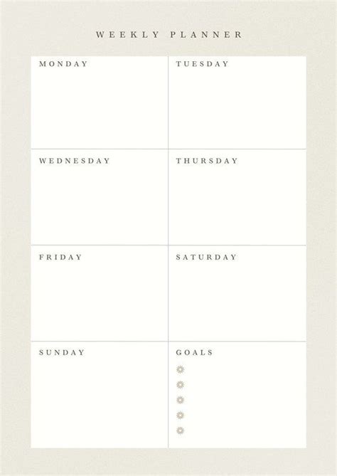 Light Yellow Vibrant Weekly Schedule Planner Template Oleh Canva