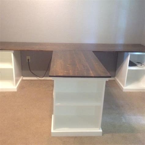 T-shaped office desk - RYOBI Nation Projects