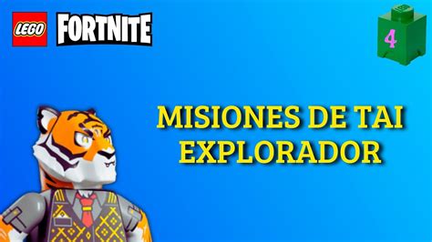 Misiones De Tai Explorador Fortnite Lego Youtube