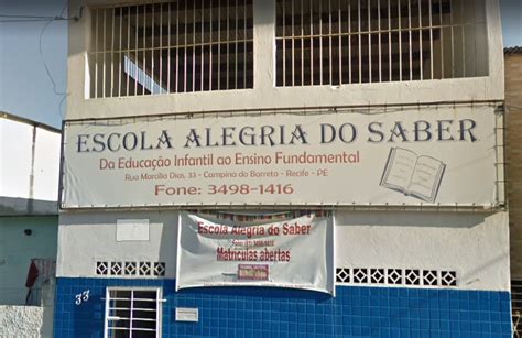 Escola Alegria Do Saber Na Cidade Recife