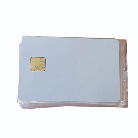 Pvc Contact Smart Chip Card Double Sided Shape Rectangular At Rs