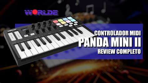 Worlde Panda Mini II Controlador Midi Review Completo YouTube