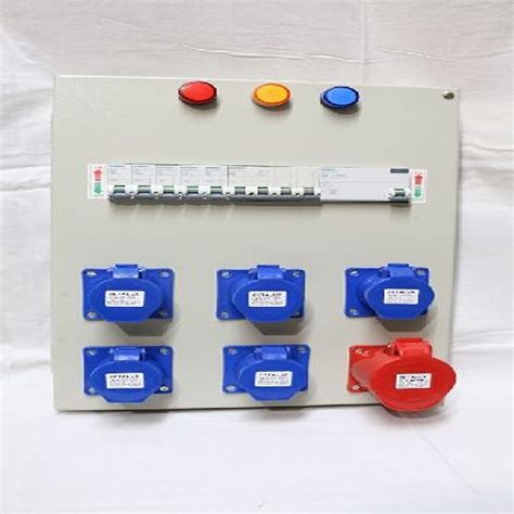 Industrial Plug And Socket Distribution Box At Rs Industrial Plug