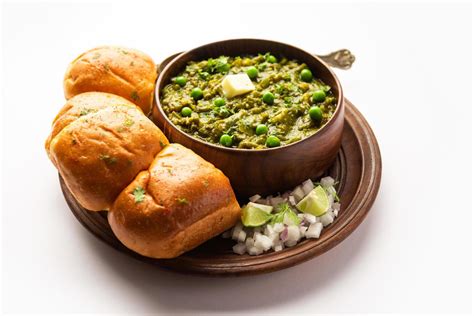 Hariyali Green Pav Bhaji Is A Variation Of A Traditional Pav Bhaji Made