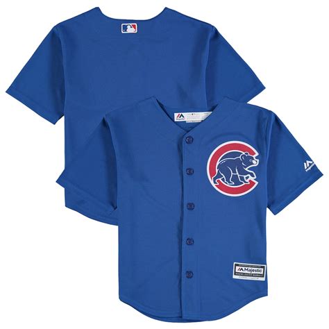 Outerstuff Mlb Kids Chicago Cubs Button Up Baseball Team