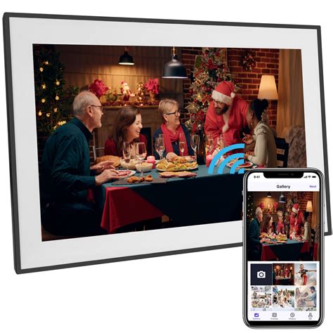 Oqsonwu 15.6'' Extra Large WiFi Digital Picture Frame 1920x1080 IPS