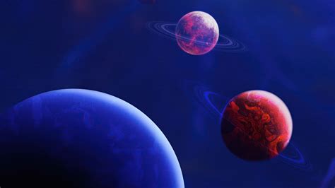 4K Wallpaper Space Planets Solar System