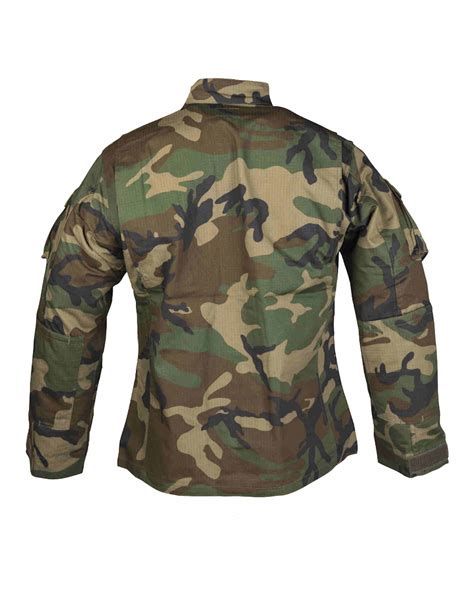 Mil Tec Us Feldjacke Acu R S Woodland Outdoorjacke Jacke Jacken