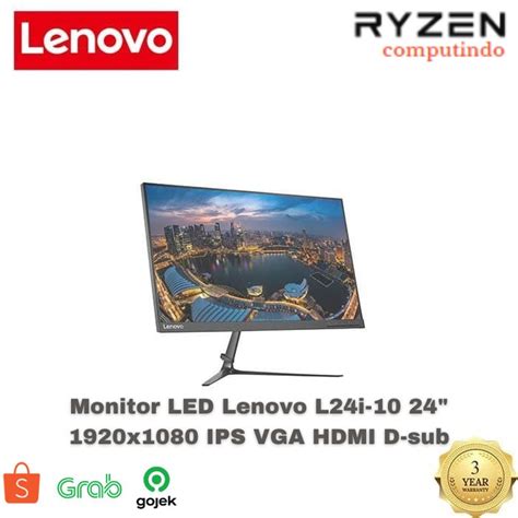 Jual Monitor Led Lenovo L I X Ips Vga Hdmi D Sub