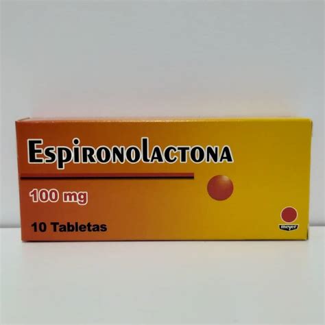 Medicina Espironolactona Tab Mg X Sihay