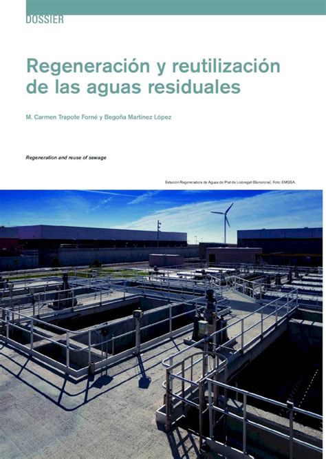 Pdf Regeneraci N Y Reutilizaci N De Las Aguas Residualesla