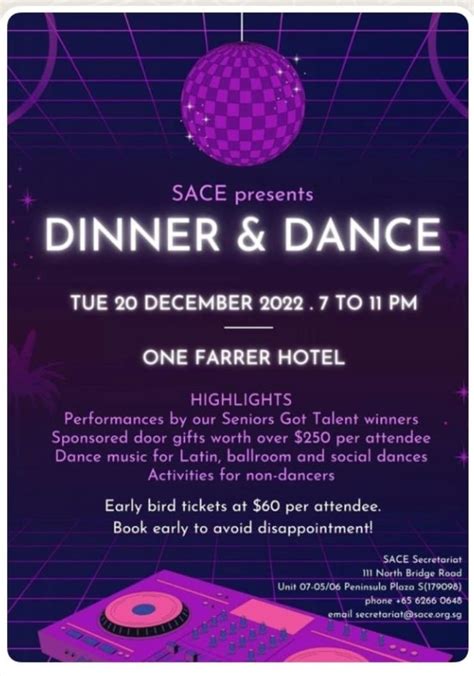 Annual Dinner And Dance 2022 Sace