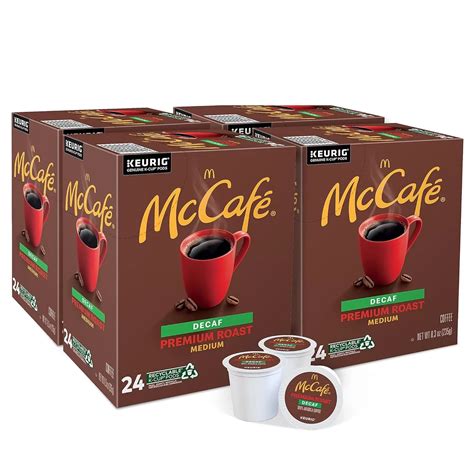 Mccafé Premium Roast Decaf Keurig Single Serve K Cup Pods Medium