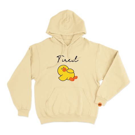 Jual Kotasweater Hoodie Jumper Hoodie Tired Duck Sablon Depan Size M Xxl Pria And Wanita