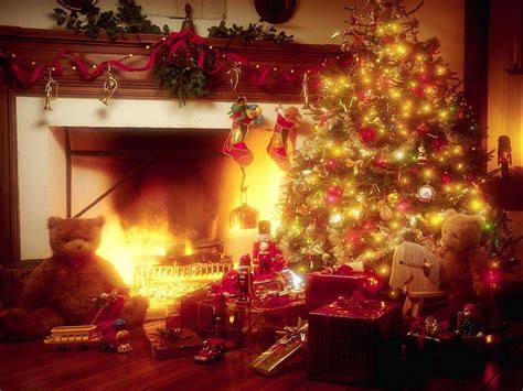 Free Christmas Fireplace Wallpapers - Wallpaper Cave