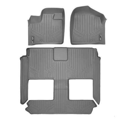 A2046b2046 Maxliner Smartliner 1st 2nd And 3rd Row 1 Piece Floor Liners Fits 2011 2020 Dodge