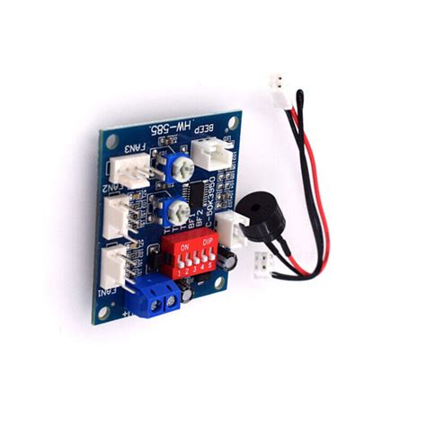 DC 12V 5A PWM PC CPU Fan Temperature Control Speed Controller Module