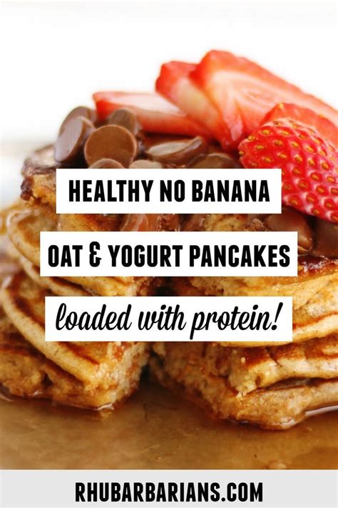 Healthy Yogurt Oat Flour Pancakes Artofit