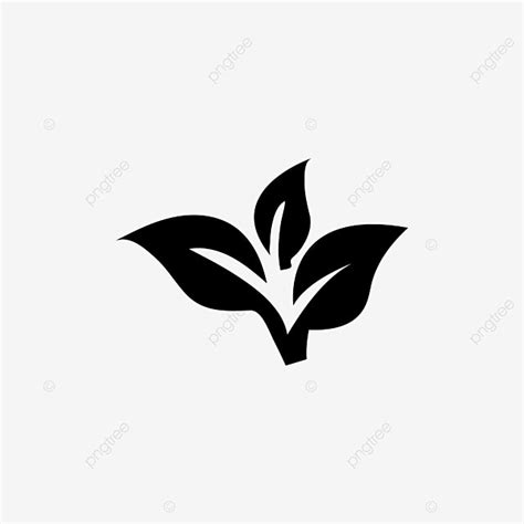 Black Leaf Clipart Hd Png Black Leaf Icon Design Template Vector Leaf