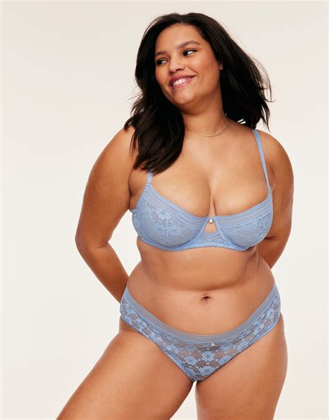 Nolie Medium Blue Plus Unlined Demi Dd Ddd Adore Me