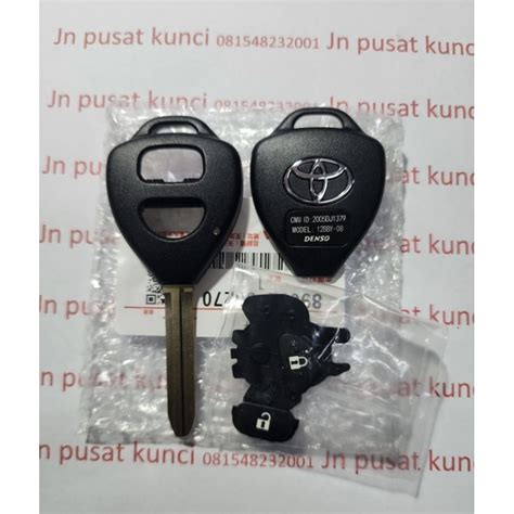 Jual Casing Kunci Mobil Toyota Yaris Innova Fortuner Tombol Best