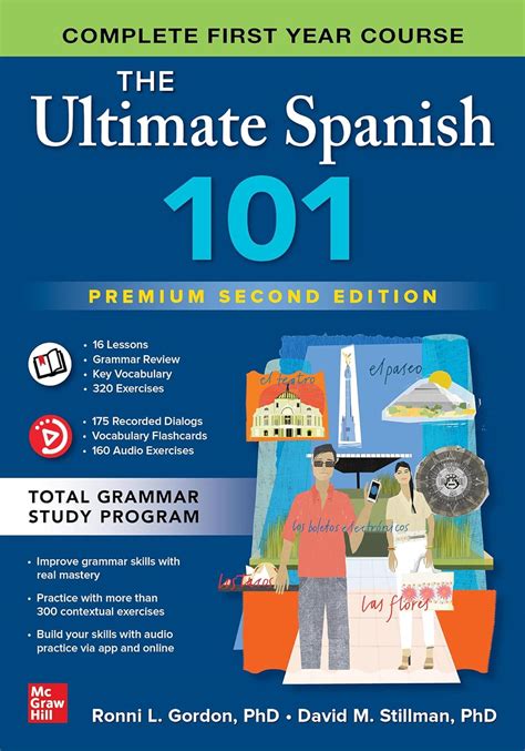 Amazon The Ultimate Spanish 101 Complete First Year Course Gordon