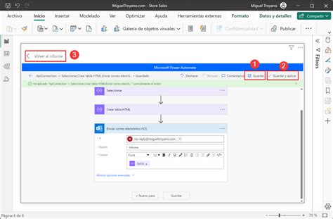 Enviar Una Tabla De Power BI Por Correo Con Power Automate