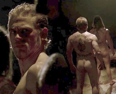 Nakedcelebritymen Charlie Hunnam Naked On Sons Of Anarchy Tumblr Porn