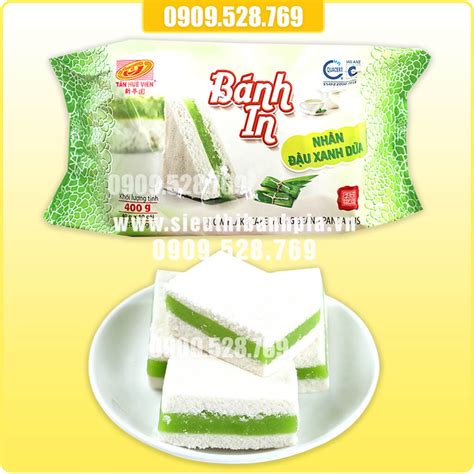 Bánh In Đậu Xanh Dứa nhỏ | Bánh In Sóc Trăng