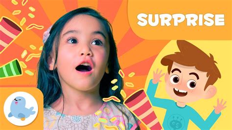 Surprise For Kids 😮 What Is Surprise 🥳 Emotions For Kids Youtube