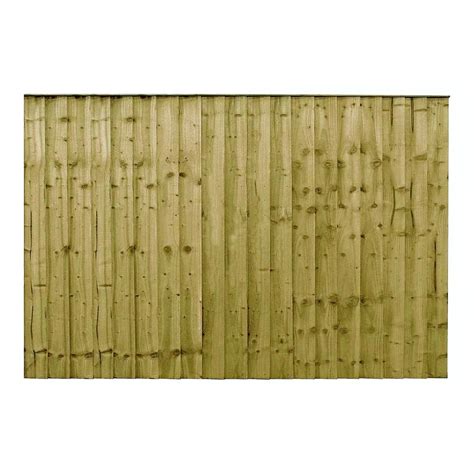 6FT X 4FT Closeboard Fence Panel Green East Coast Fencing