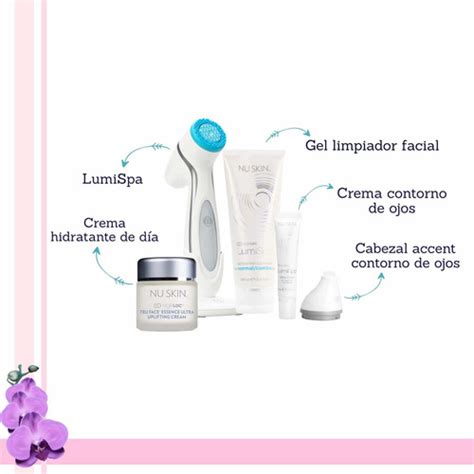 Kit Lumispa Nuskin Accent Ojeras Maquina Rostro Nu Skin Cuotas Sin