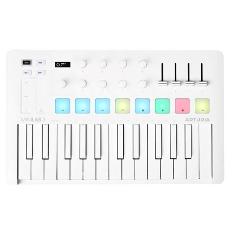 Arturia Minilab Mk Alpine White Midi Controller Limited Edition