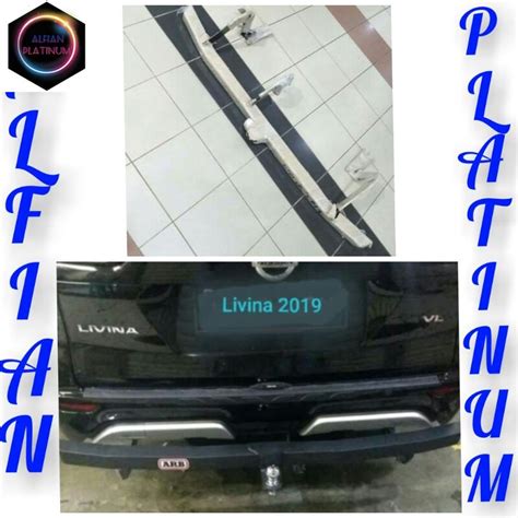 Jual Towing Bar Arb Tanduk Besi Pengaman Bumper Belakang All New Livina