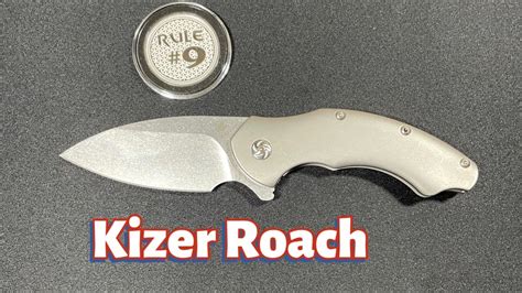 Kizer Roach Knife Review YouTube