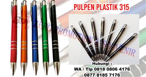 Jual Pulpen Plastik Souvenir Pen Plastik Zeropromosi