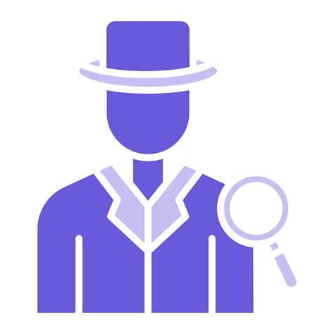 Premium Vector Detective Vector Illustration