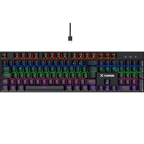 Teclado Mecanico 100 - Teclado Gamer Mecânico Fortrek Gravity 100 Fullsized Preto - 84138 ...