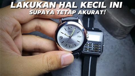 Tips Setting Jam Tangan Analog Agar Akurat Youtube