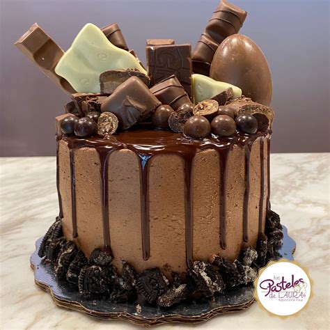 Chocolate Chocolate Drip Cake Pasteles De Laura